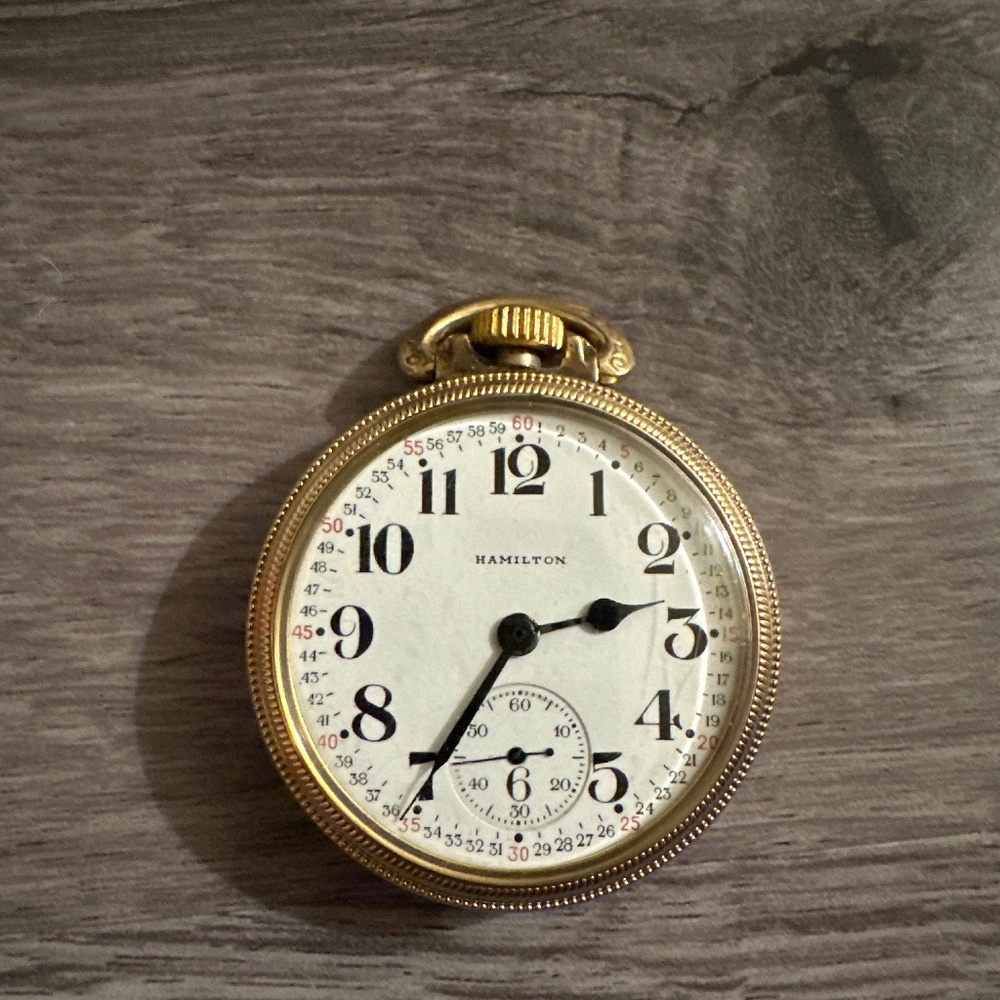 Hamilton pocket watch